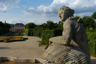 francouzská zahrada dobříšského zámku